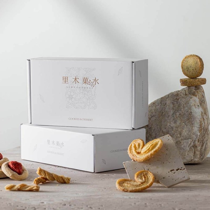 【轻巧款】饼干礼盒 (10入-含提袋) 伴手礼/过年送礼/企业送礼 - 零食/点心 - 其他材质 
