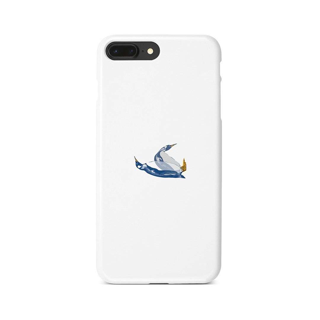 iPhone case / Penguins out of body - 手机壳/手机套 - 塑料 白色
