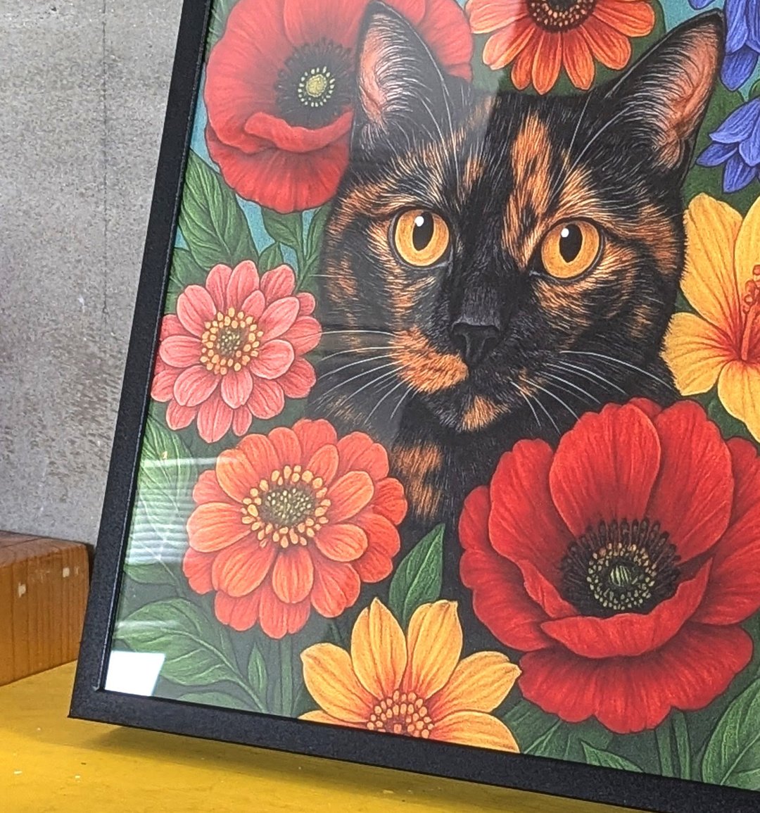 宠物画像/定制/宠物画/似颜绘/猫/狗/宠物/毕业花/纪念/毕业礼物 - 订制画像 - 其他金属 