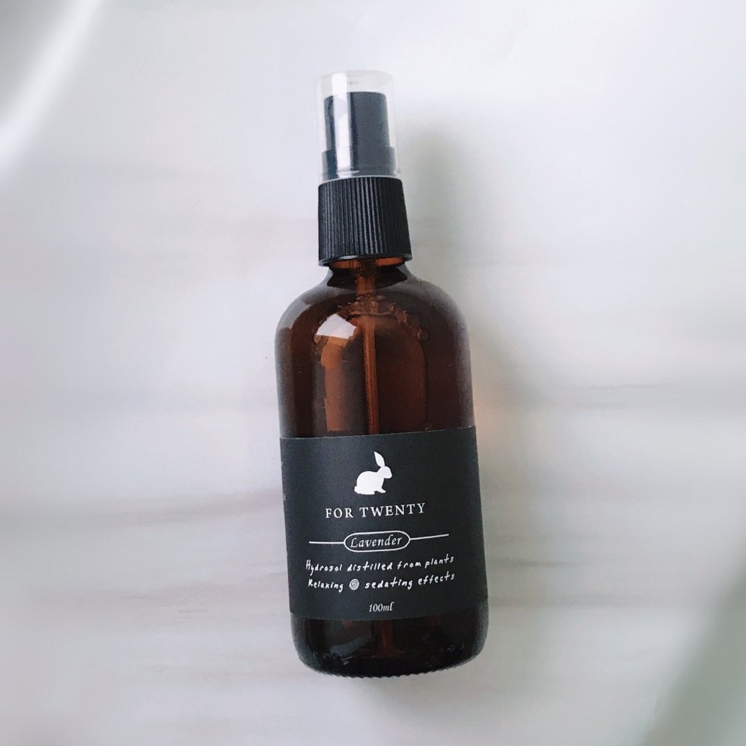 【薰衣草纯露100ML】保湿修护喷雾干燥肌肤整肌水 化妆水 - 化妆水/喷雾 - 玻璃 咖啡色