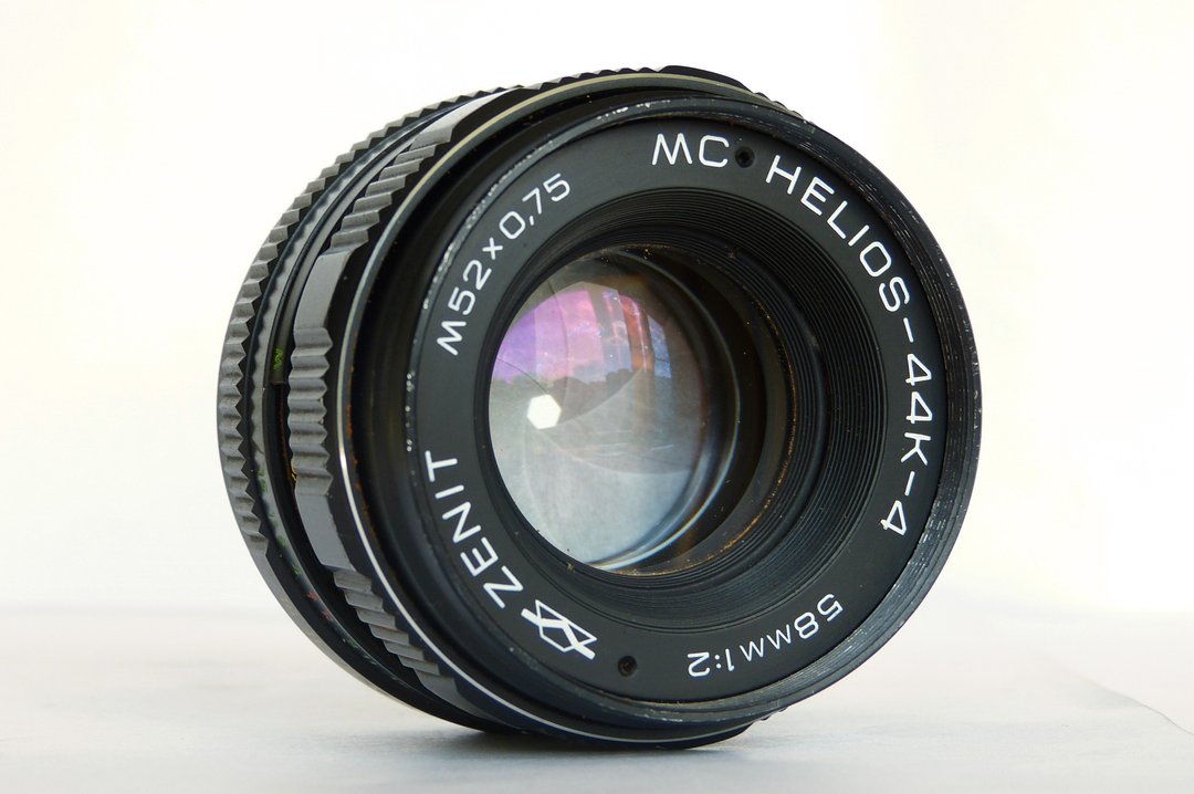 MC Helios 44K-4 2/58 Russian lens Pentax K mount KMZ Zenit - 相机 - 其他材质 黑色