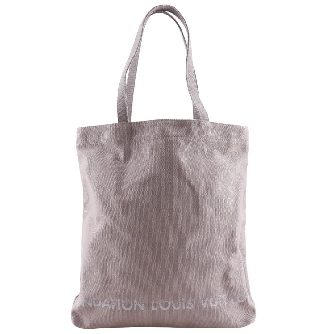 【日本直送】路易威登 LOUIS VUITTON Fondation Paris 托特包 美术馆限定 帆布 鸽灰 中性【二手】 - 手提包/手提袋 - 棉 灰色