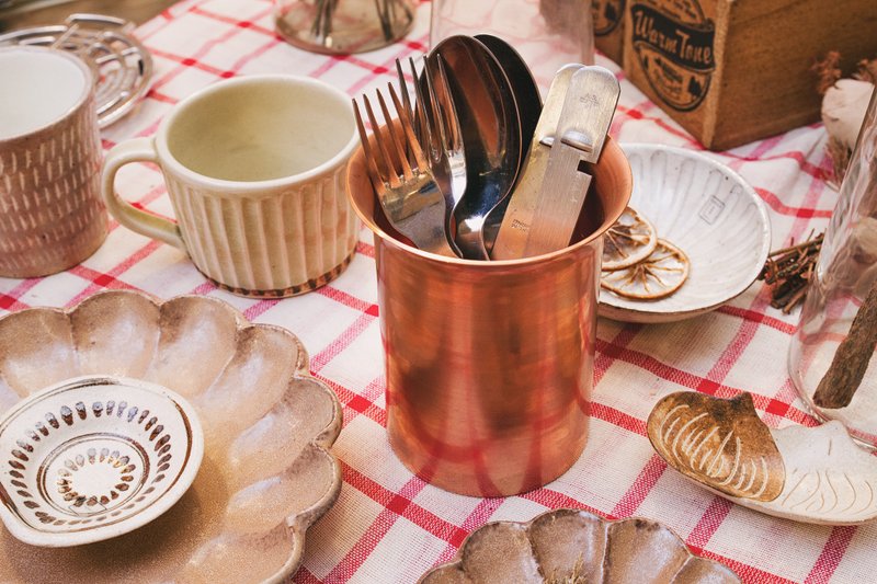 M.F.S COPPER TRAY | 红铜皿 XL - 收纳用品 - 其他金属 