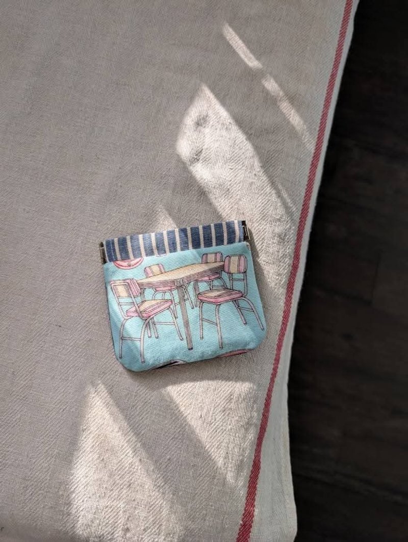 口金包 - 零钱包 - 棉．麻 