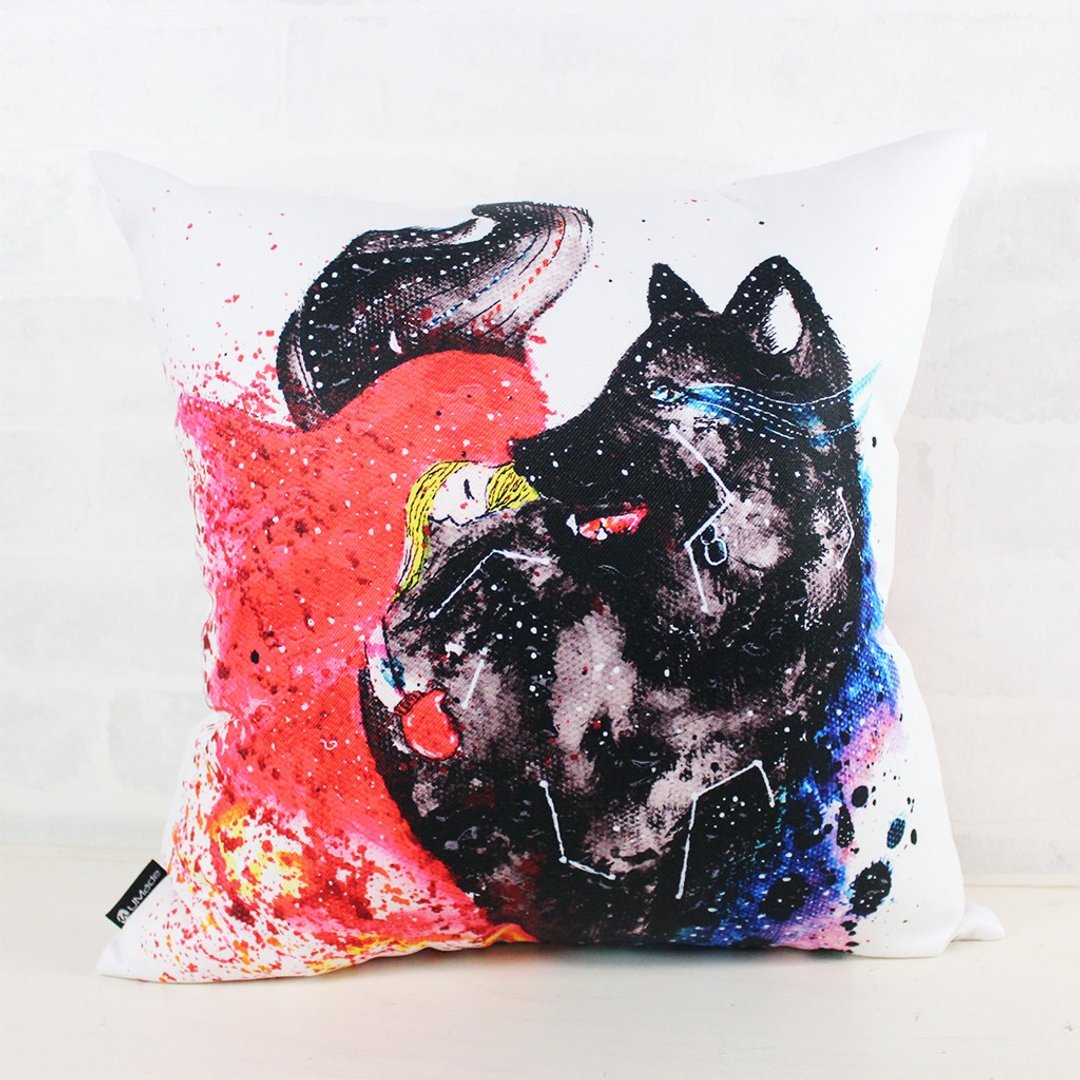 格林童话 - 家饰 抱枕 Throw Pillows 居家布置 摆设 生日礼物 - 枕头/抱枕 - 聚酯纤维 多色