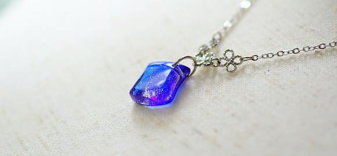 [Made to order] Memories of glittering summer sky - 项链 - 其他金属 