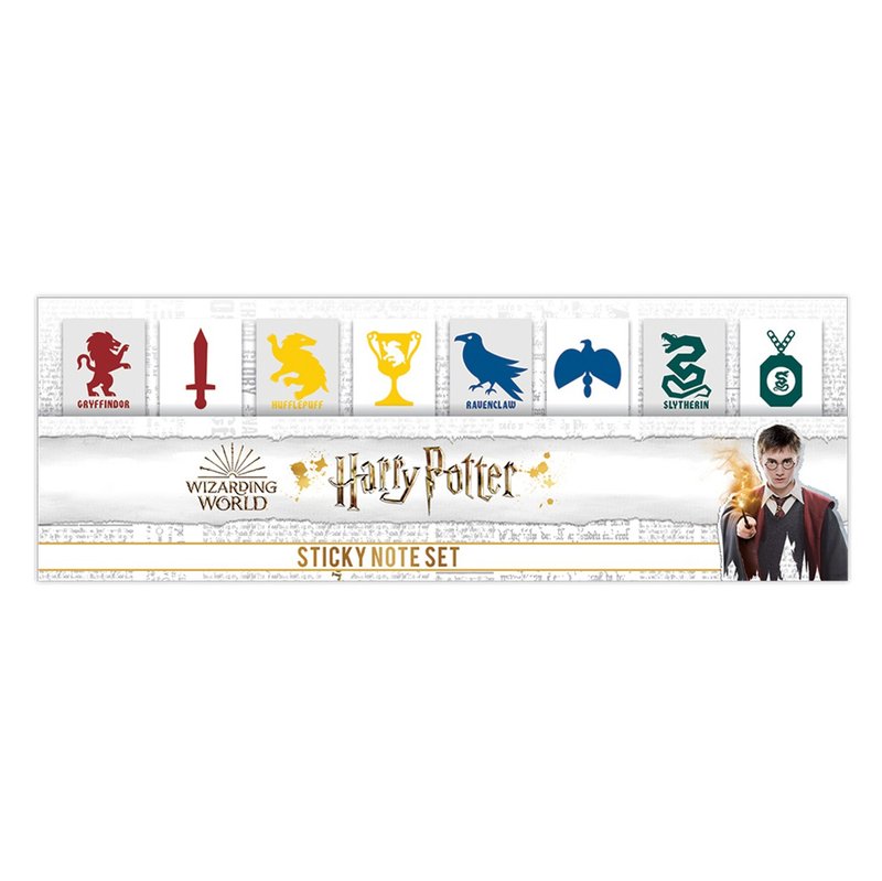 【利波特】学院图腾便利贴 / Harry Potter - 便条纸/标签贴 - 其他材质 多色
