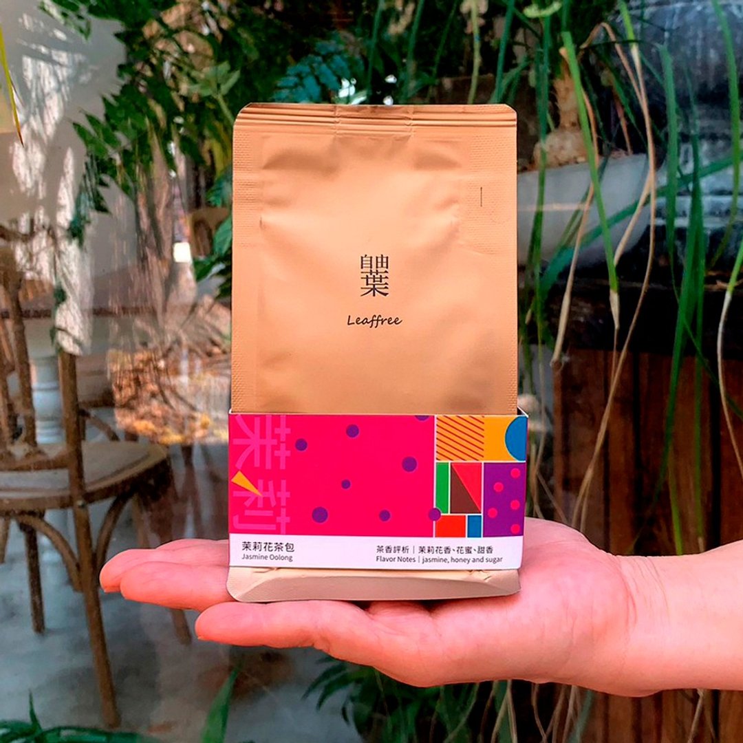 轻送礼 | 茉莉花茶 | 原片茶包8入 天然花香 传统薰香工序 - 茶 - 其他材质 粉红色