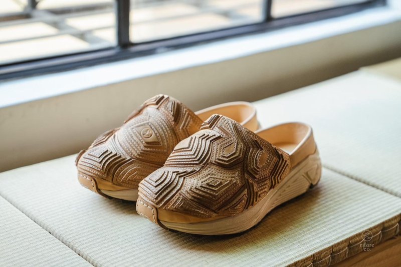 Sweet Villians X RIFARE_Co M1242 Dioscorea Elephantipes - 男款休闲鞋 - 真皮 多色