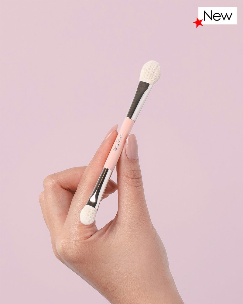 D1 Base+Shade 双头眼影刷 - 彩妆刷具/镜子/梳子 - 其他人造纤维 