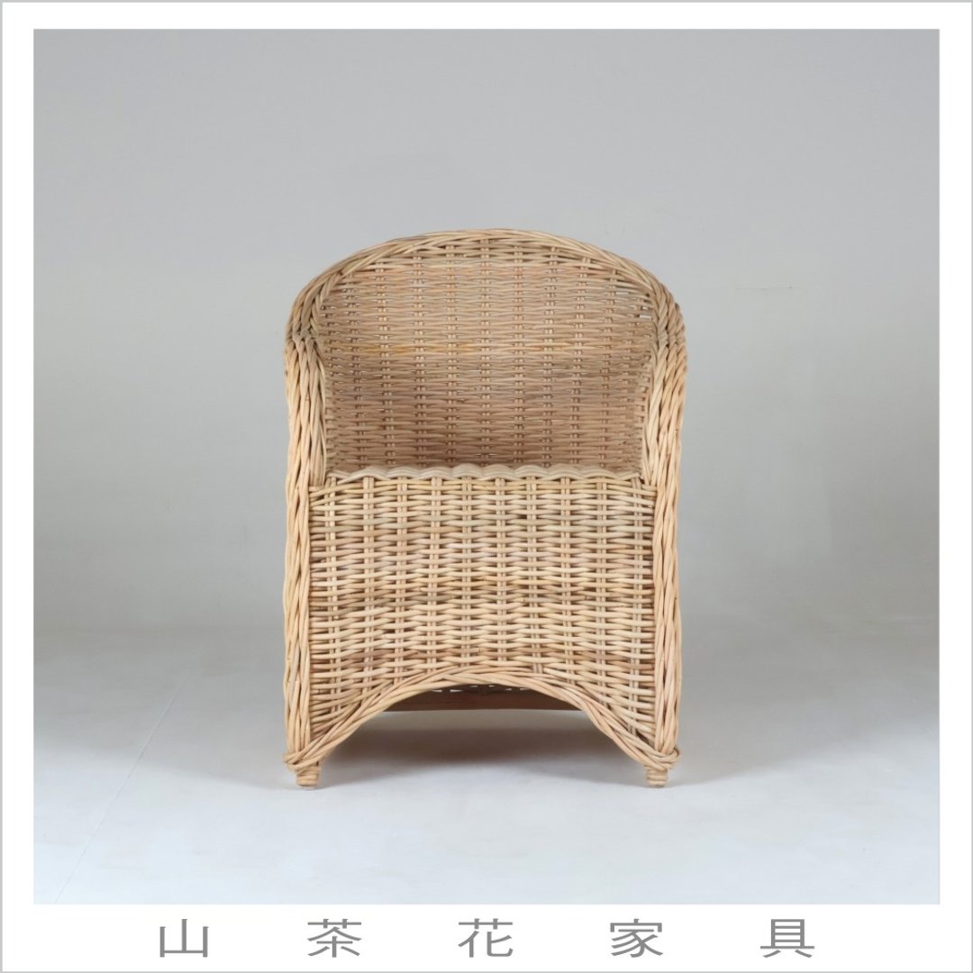 藤椅-编织椅-北欧藤椅/室内椅/Indoor - 椅子/沙发 - 其他材质 卡其色