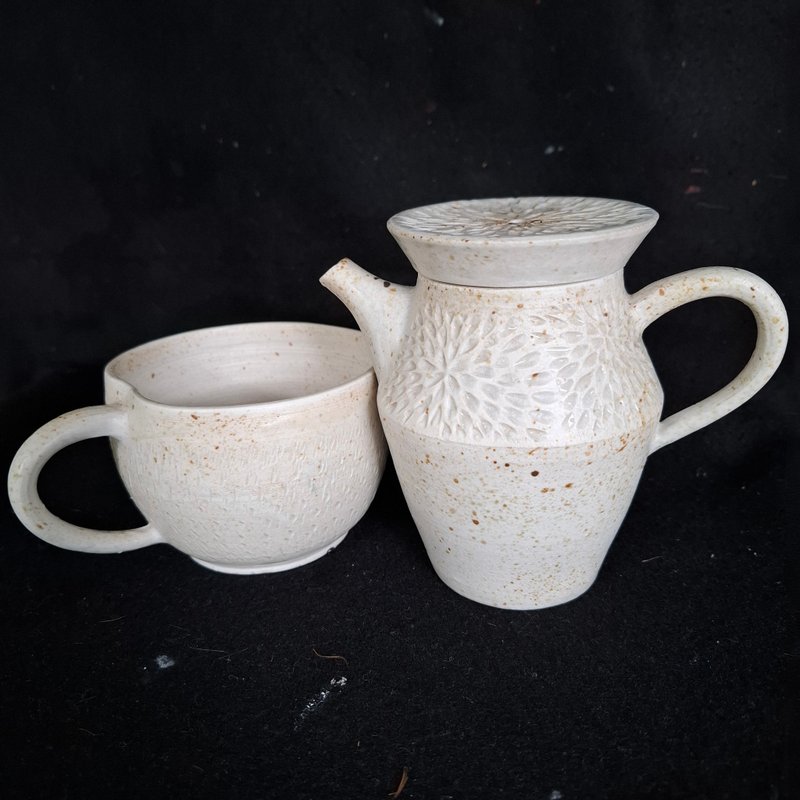 北欧简约壼系列 买壼赠杯 入厝送礼  婚礼小物  开运 圣诞 - 水瓶/水壶 - 陶 