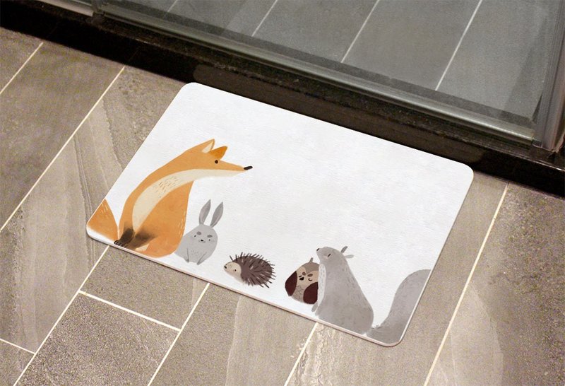 【硅藻土地垫】森林动物系列 - 9款 - 地垫/地毯 - 其他材质 