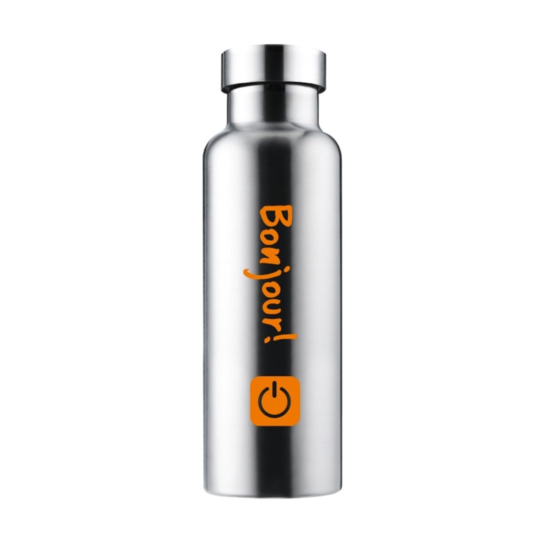 Driver全钢盖真空瓶600ml (Bonjour) - 茶具/茶杯 - 其他金属 黑色