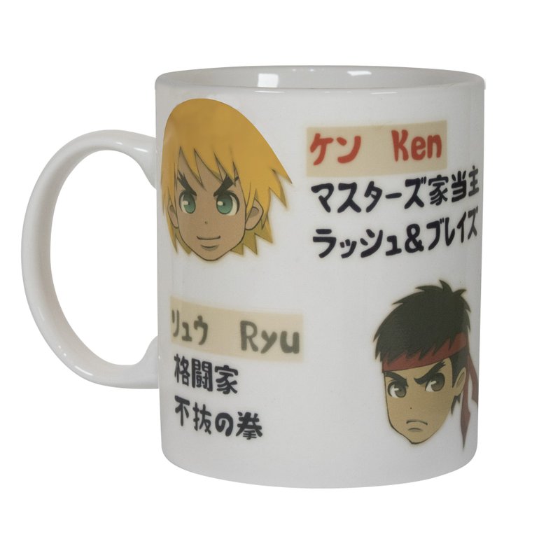 Q版角色热敏变色杯 (街头霸王/快打旋风/Street Fighter系列) - 其他杯子 - 陶 