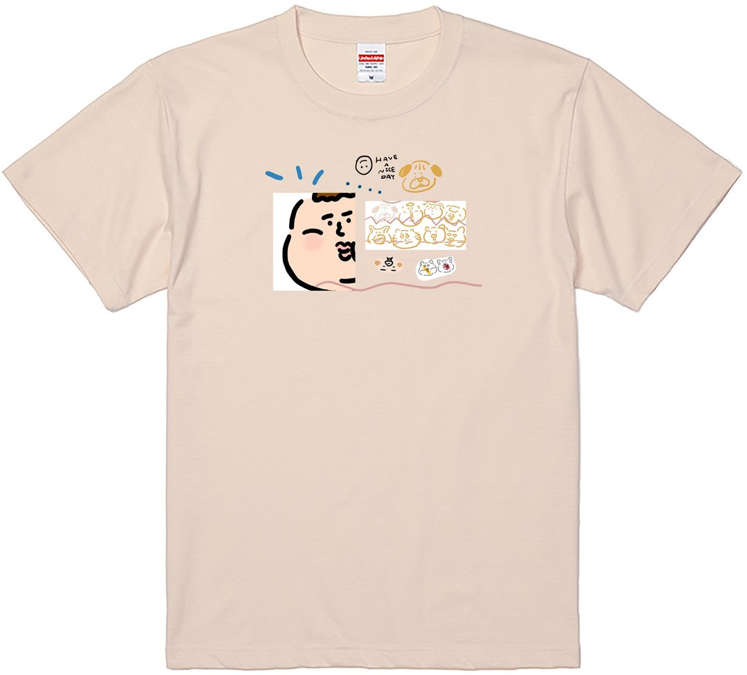 小胖的剪贴板  大人/小孩tee - 男装上衣/T 恤 - 棉．麻 黑色