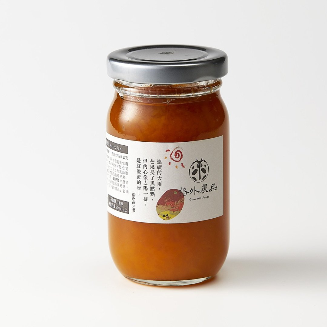 【格外农品】爱文芒果果茶酱Mango Jam - 果酱/抹酱 - 玻璃 