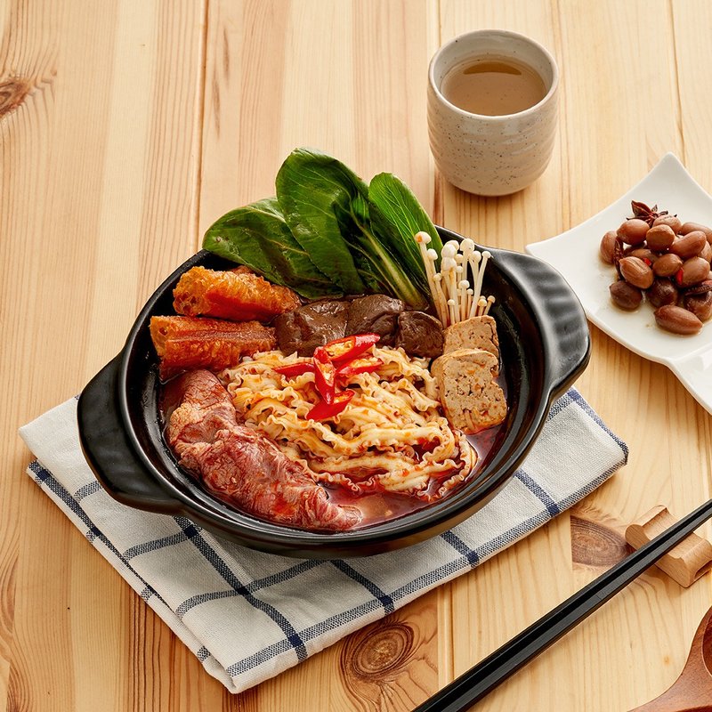 【老妈拌面】台湾包邮5盒(份)暖心限定麻辣火锅汤面-干湿两吃 - 面/面线/米粉 - 新鲜食材 多色