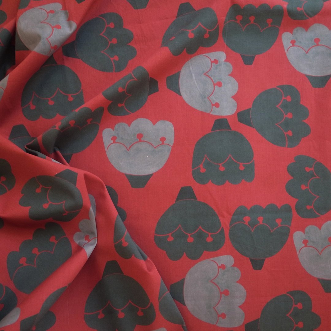 moshimoshi  TEXTILE |  Black Lady  | 薄平织棉布 - 编织/刺绣/羊毛毡/裁缝 - 棉 