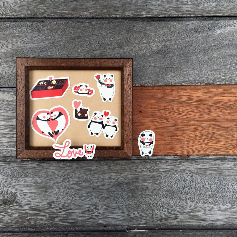 [情人我想对你说] 传话贴纸组 - 贴纸 - 纸 多色