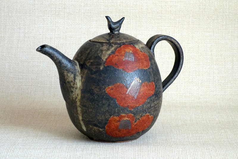 注入器 金银彩红椿 - 茶具/茶杯 - 陶 黑色