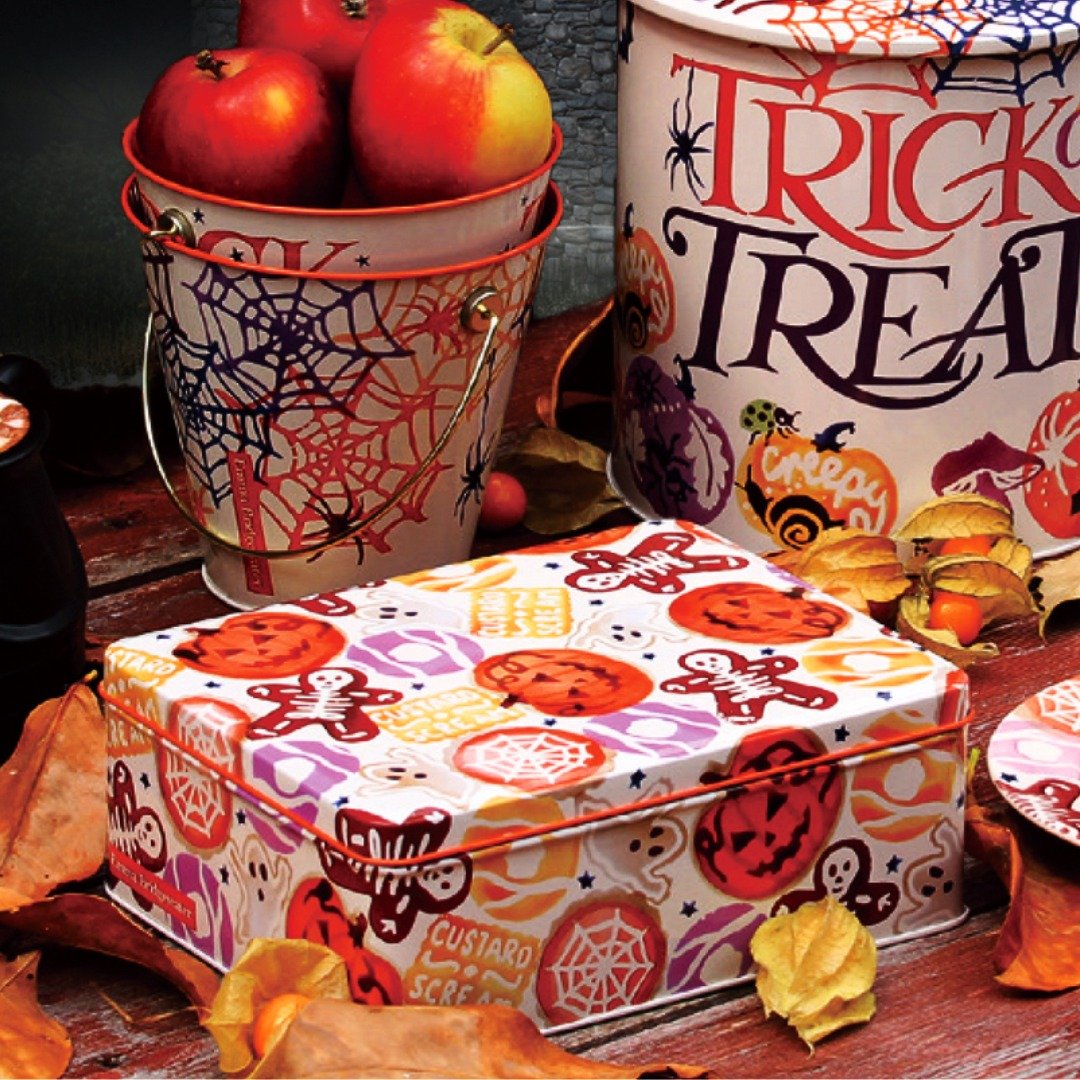 Halloween 万圣大方糖果茶叶礼盒【英国糖迷你包12包入 英国茶】 - 零食/点心 - 其他材质 橘色