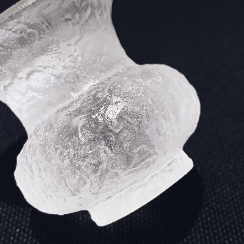 琉璃 冰白 盖置 - 茶具/茶杯 - 琉璃 