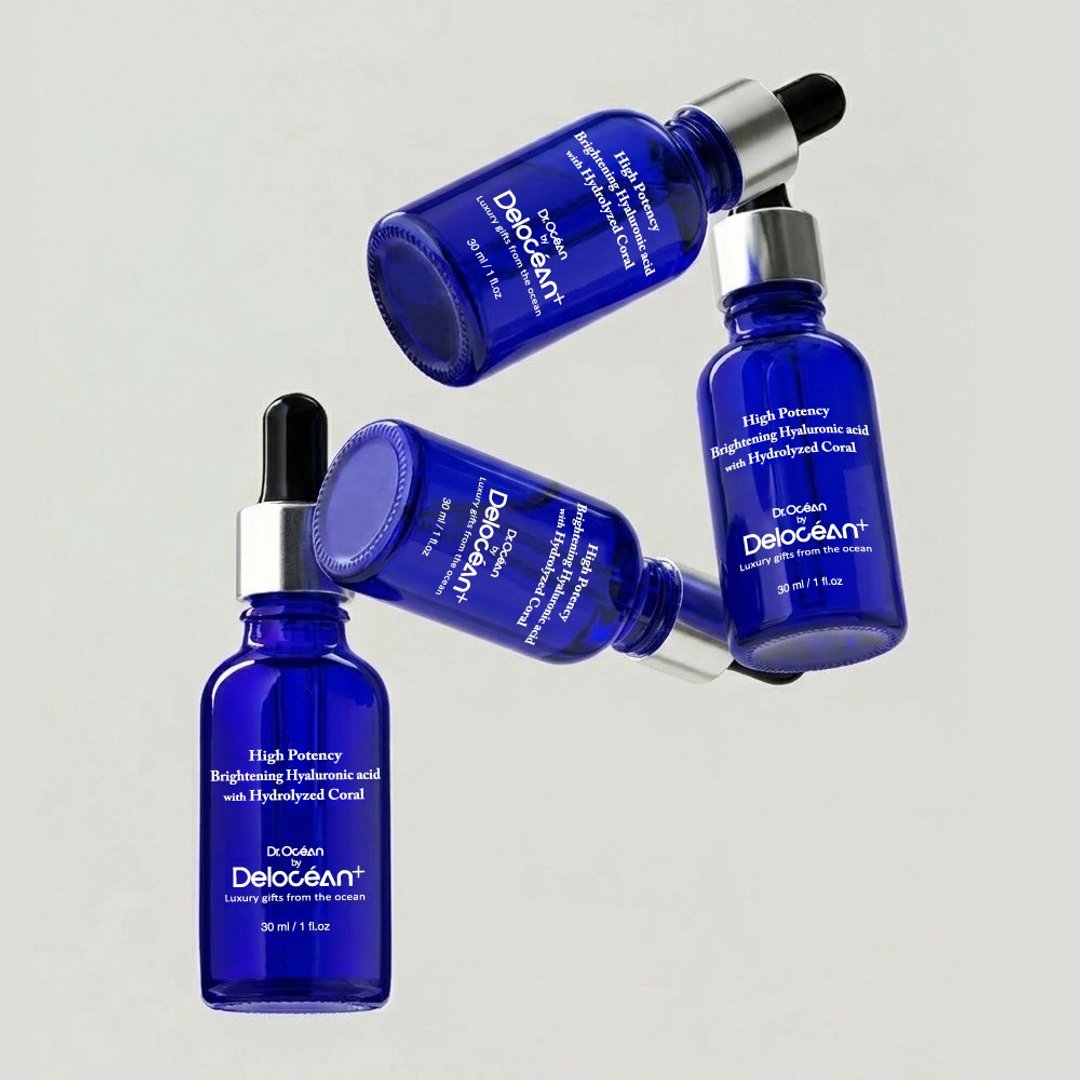 【买 3 送一赠品任选】珊瑚玻尿酸精华 30ml - 精华液/安瓶 - 其他材质 蓝色