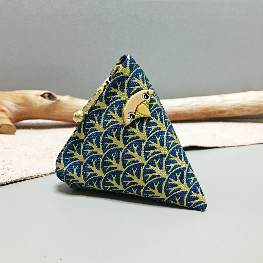 在森林里的鹦鹉 ∣ 肉桂太阳 Parakeet · 山角零物包 - 皮夹/钱包 - 其他材质 蓝色