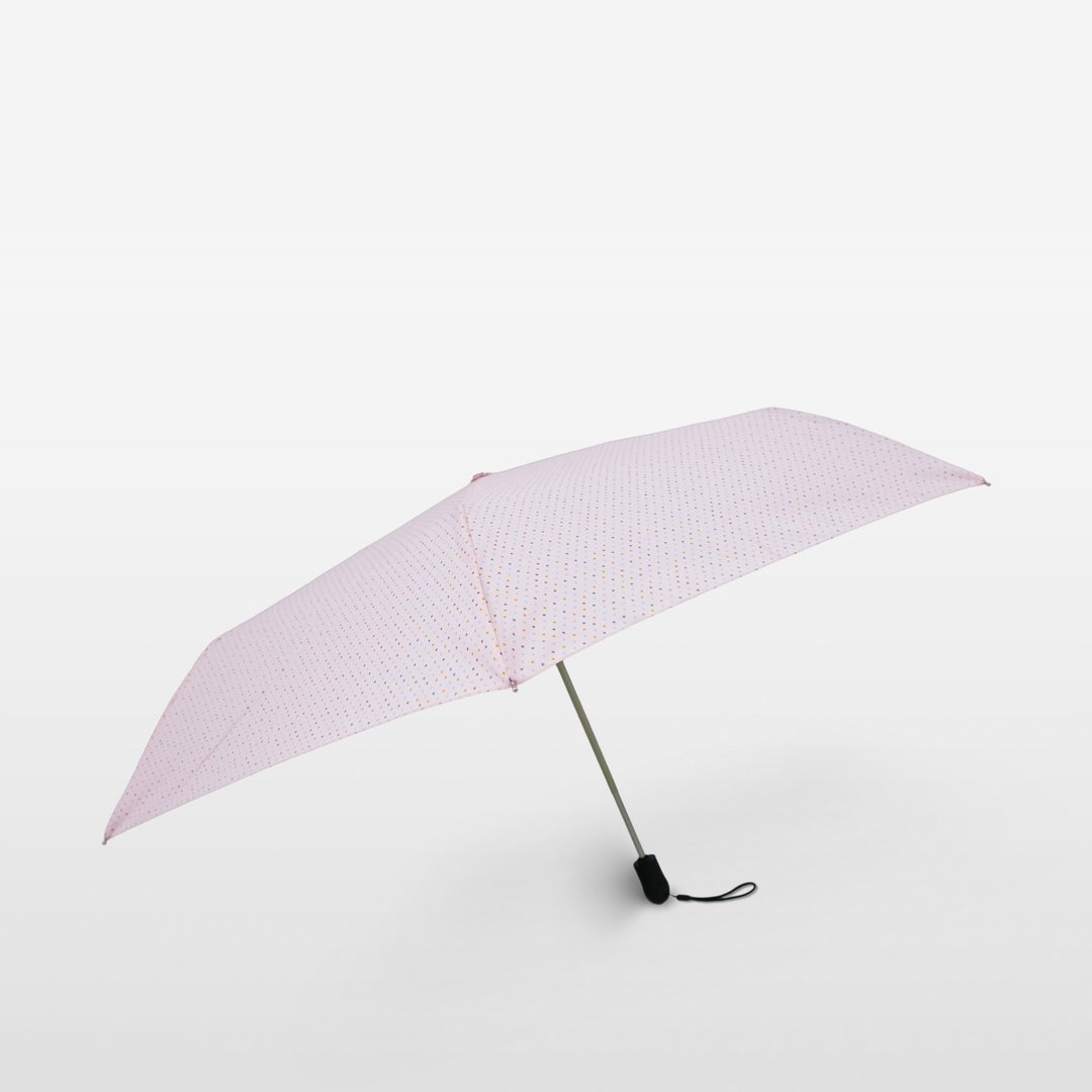 凯昀 Urbane Umbrella－超轻自动开收 水玉点点 晴雨伞 防晒 抗风 - 雨伞/雨衣 - 其他材质 粉红色