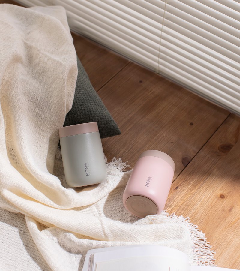 日本 MOMOCONCEPT Cube 大立方保温杯 银色瓶身 360ml 5 色 - 保温瓶/保温杯 - 不锈钢 多色