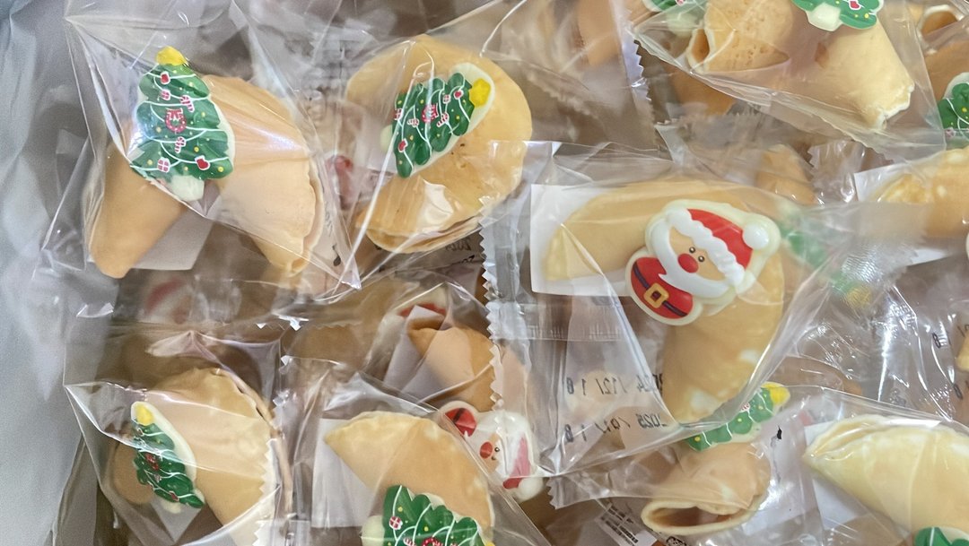 圣诞老人麋鹿预购50入 还有圣诞树造型 - 手工饼干 - 新鲜食材 红色