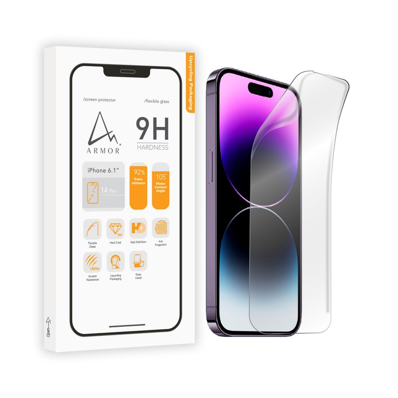 ARMOR iPhone 17e / 14 系列软性玻璃9H高清萤幕保护贴 - 手机配件 - 其他材质 