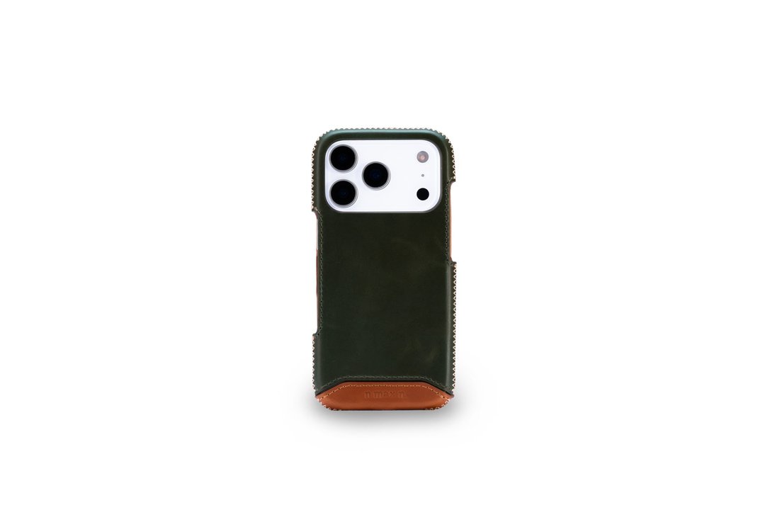 iPhone 17 Pro 经典系列-磁吸手机皮套-苏格兰绿 - 手机壳/手机套 - 真皮 绿色