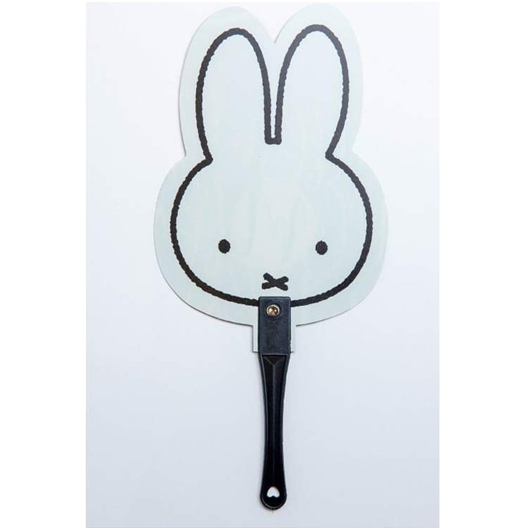 【Miffy】 米菲随手扇/米飞兔 - 扇子 - 其他材质 白色