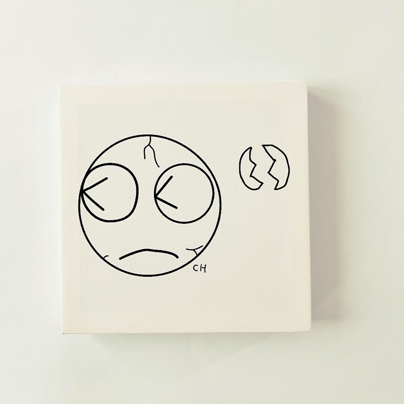 无框画│我的眼镜 canvas print - 海报/装饰画/版画 - 木头 