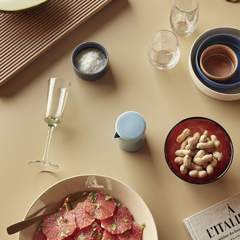 【Hübsch】－480109 透明玻璃香槟杯 野餐用品 露营用品圣诞 - 酒杯/酒器 - 玻璃 透明
