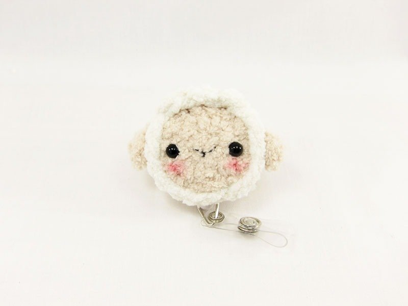 绵绵羊-羊-票卡夹-悠游卡 - 证件套/卡套 - 聚酯纤维 白色