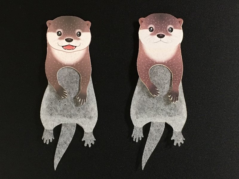 Knights Otter茶包 - 苹果茶 - 4包。 - 茶 - 纸 橘色