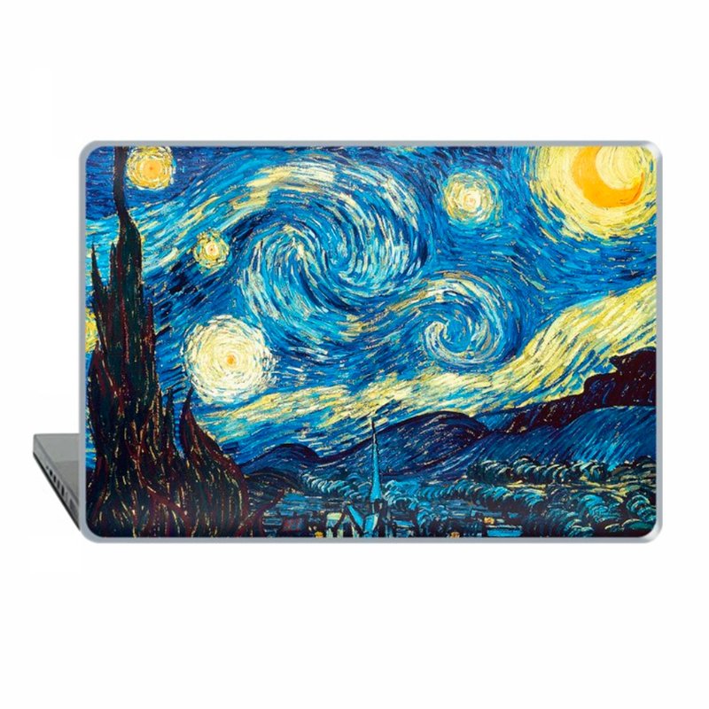 梵谷星夜 Macbook 保护壳 MacBook Air MacBook Pro Retina 硬壳 1508 - 平板/电脑保护壳 - 塑料 蓝色