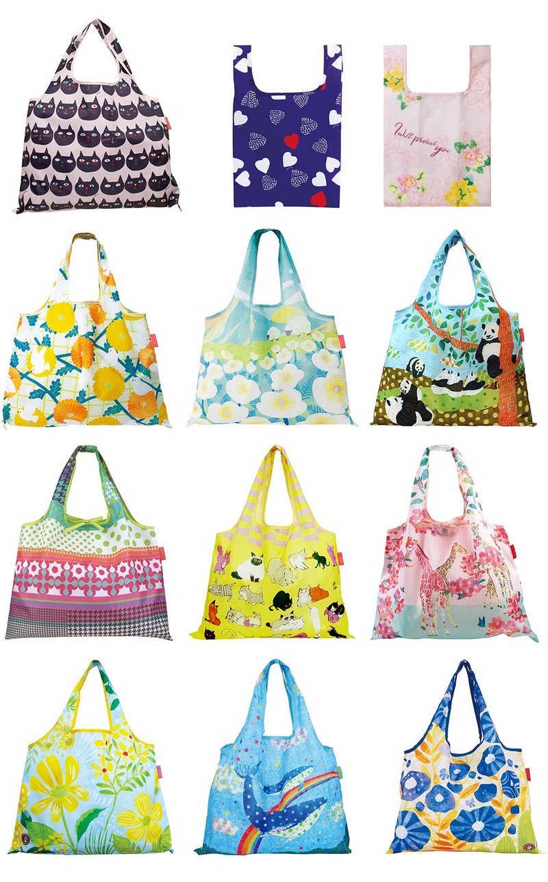 超值组合 - 日本 Prairie Dog 设计包 / 口袋折叠包 ( 任选两款 ) - 侧背包/斜挎包 - 其他材质 多色