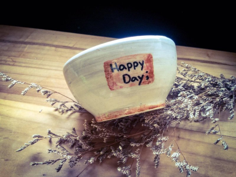 暖暖HAPPY Day碗 - 碗 - 陶 