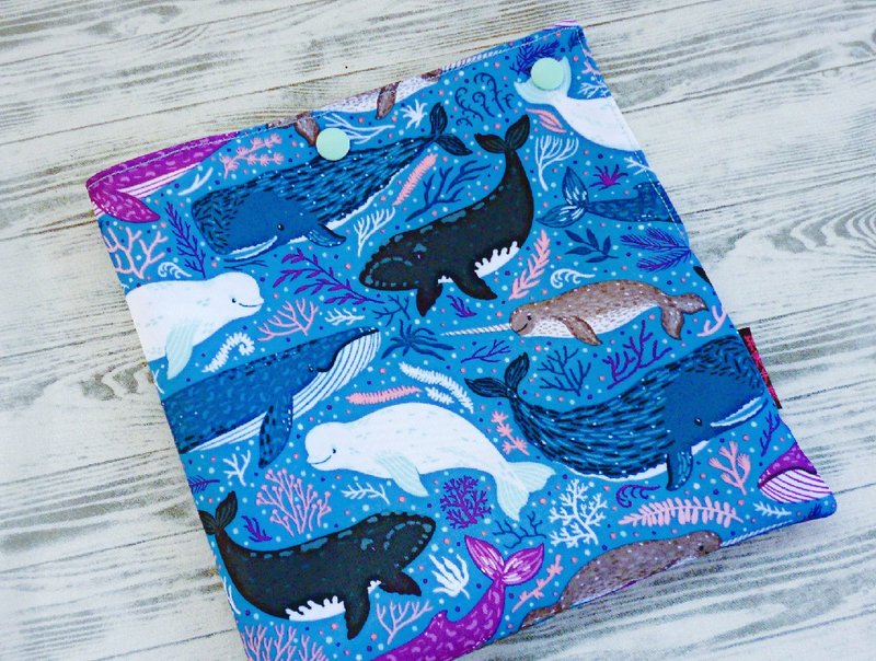 微笑鲸鱼 即食版 防水 食物袋 两款内里 - 便当盒/饭盒 - 防水材质 蓝色