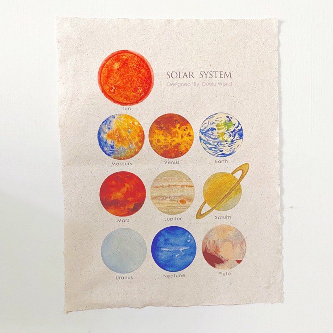 【挂布】星球挂布/居家摆设/布置 - 海报/装饰画/版画 - 棉 透明