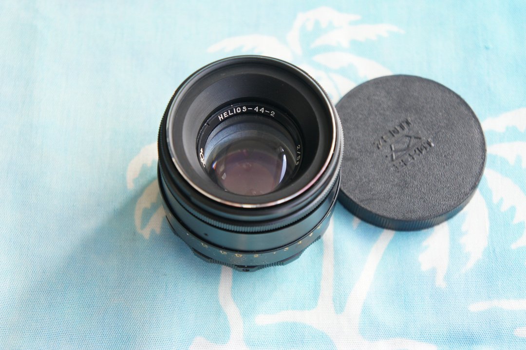 Helios 44-2 58mm F/2 镜头适用于 M42 Zenit Pentax Practica * - 相机 - 其他材质 