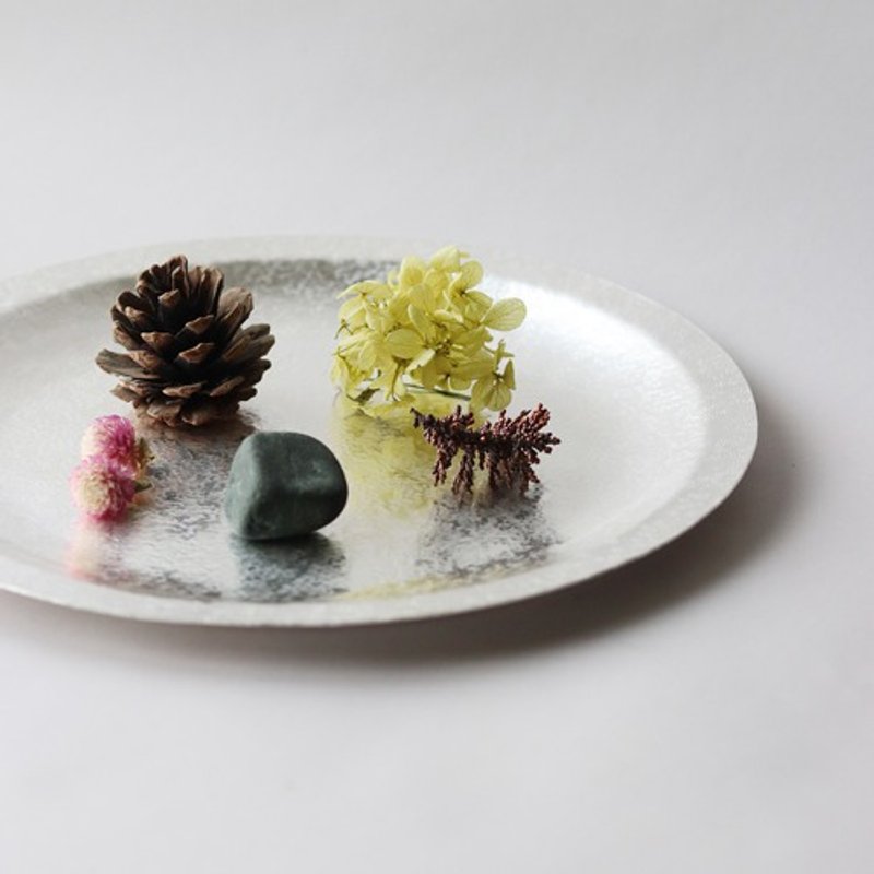 Sterling silver dried sweets tray - 盘子/餐盘/盘架 - 银 银色