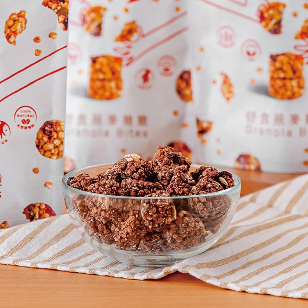 WOOREAL 五料-海盐巧克力燕麦脆脆 健康零嘴130g/包 - 零食/点心 - 其他材质 