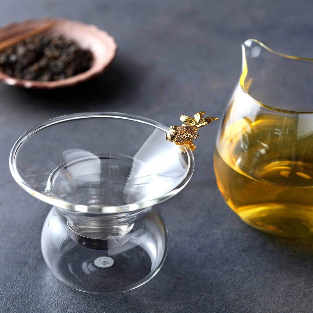 润泽四零_造型玻璃茶漏 - 茶具/茶杯 - 玻璃 透明