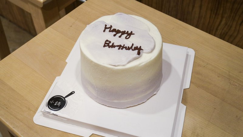 6寸芋泥布丁戚风蛋糕 (自取限定) - 蛋糕/甜点 - 其他材质 