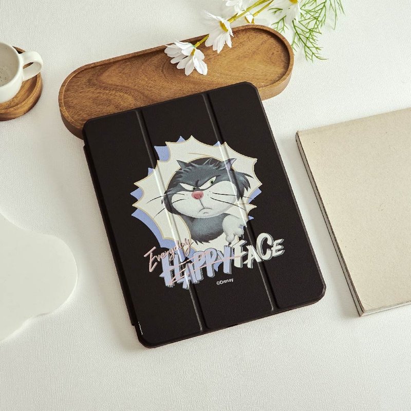 Disney Cats And Dogs-鲁斯佛款每天耍坏强悍磁吸iPad三折保护壳 - 平板/电脑保护壳 - 塑料 多色